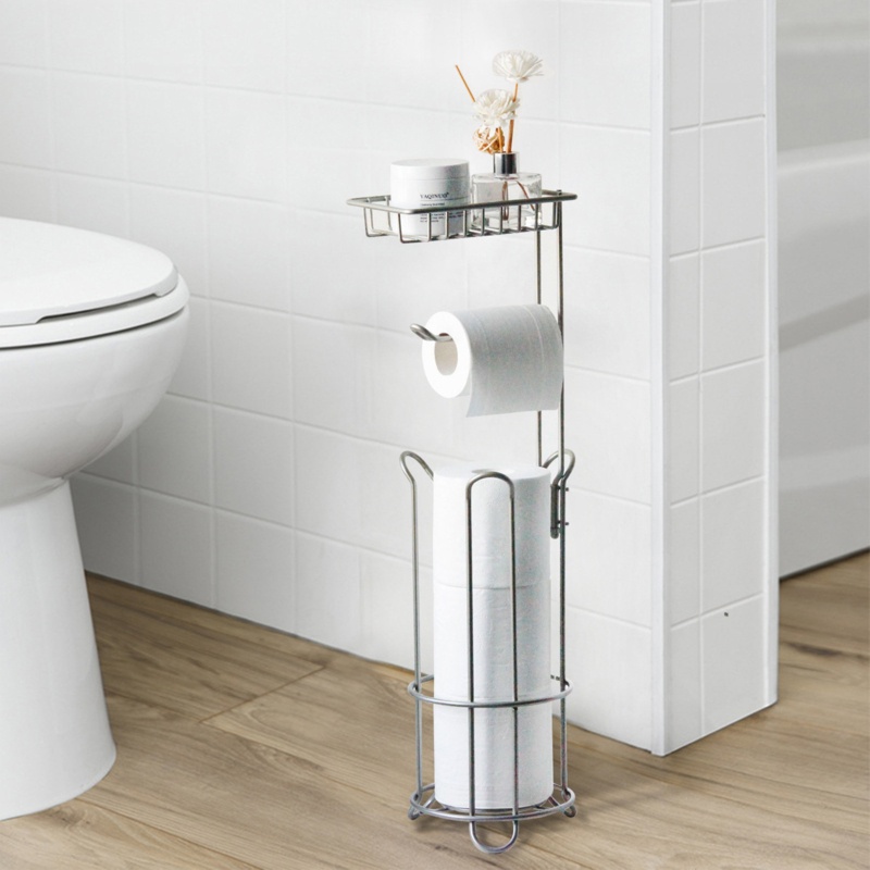 Freestanding Toilet Paper Holder