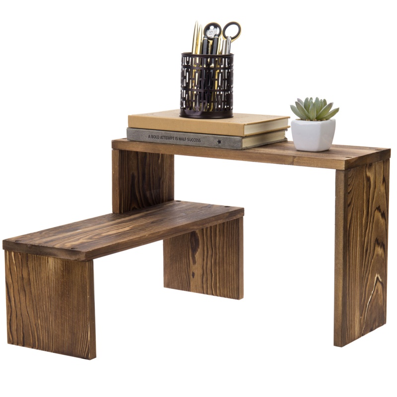 Freestanding Wood Spice Rack