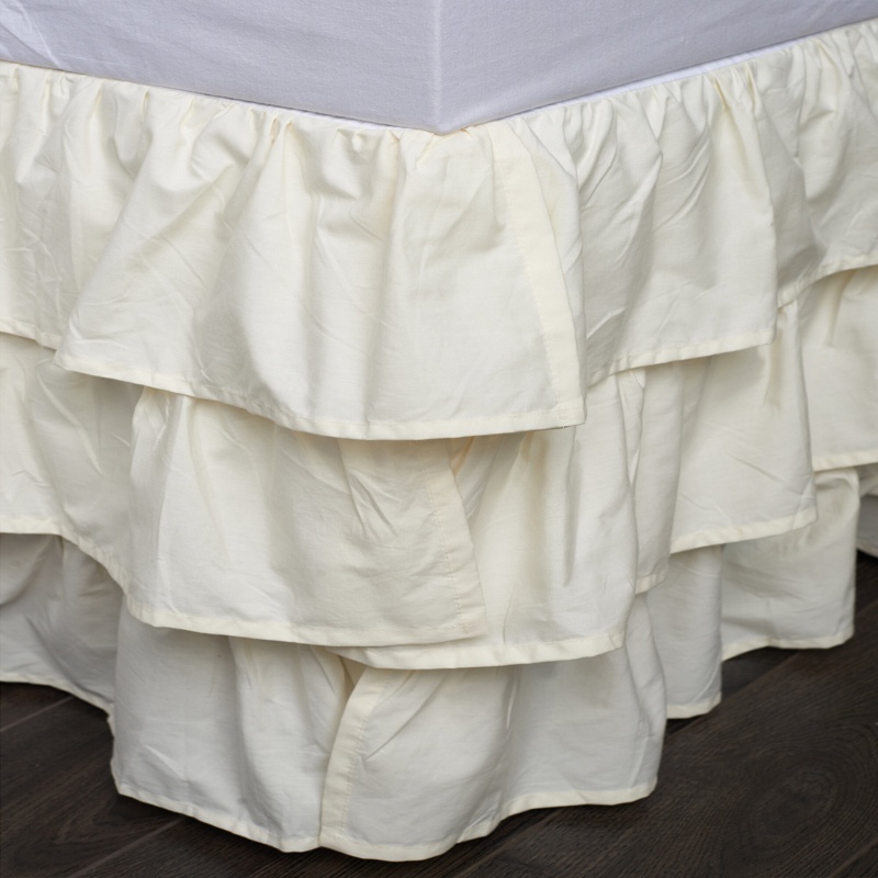 French Ruffled Bed Skirt