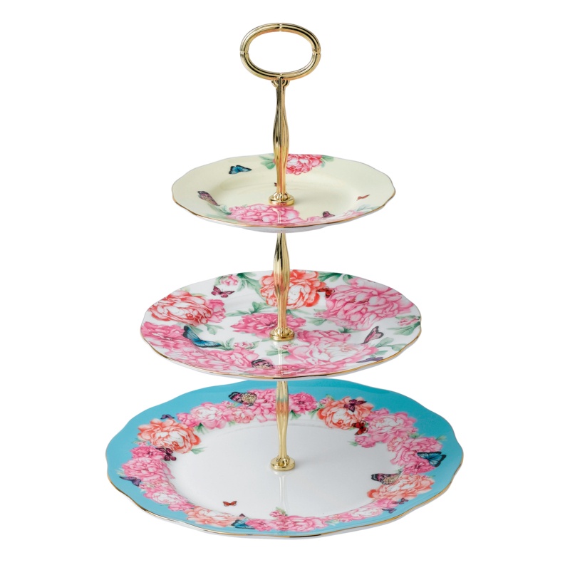 Friendship Royal Albert Miranda Kerr Bone China Tiered Stand