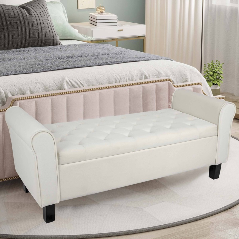 Gabriellina Upholstered Storage Bench