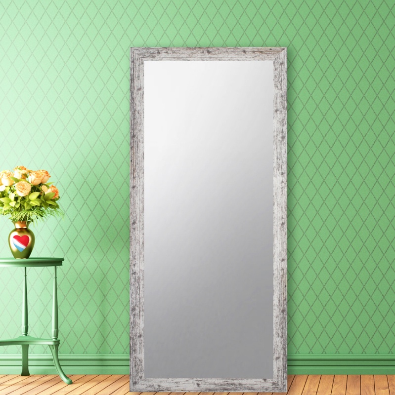 Galilaia Rectangle Wood Mirror
