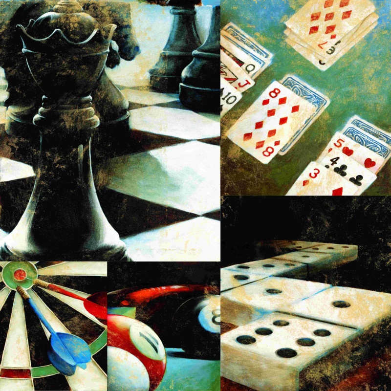 Game Room 2 On Canvas Print
