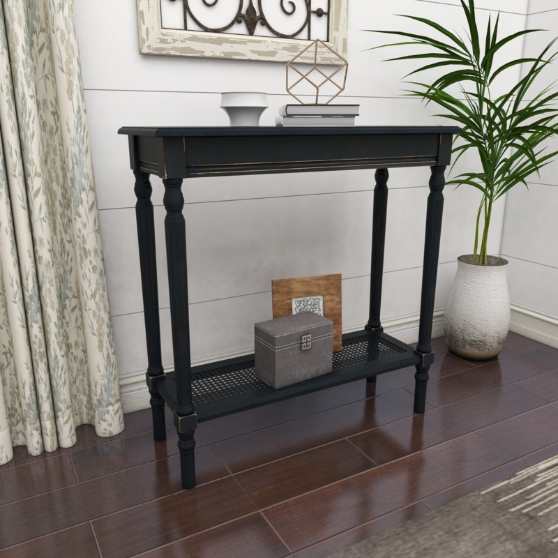 Garcia 31'' Solid Wood Console Table