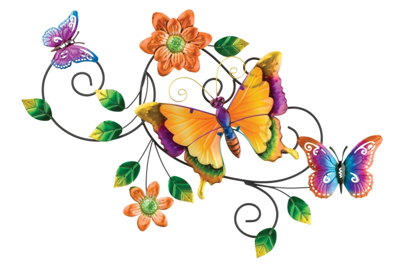 Garden Vibe Wall Decor - Butterfly