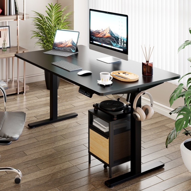 Gilman Home Office Height Adjustable Standing Desk
