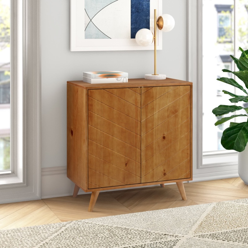 Gilpin Solid Wood Accent Cabinet
