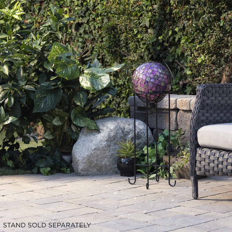 Glass Abstract & Geometric Gazing Ball