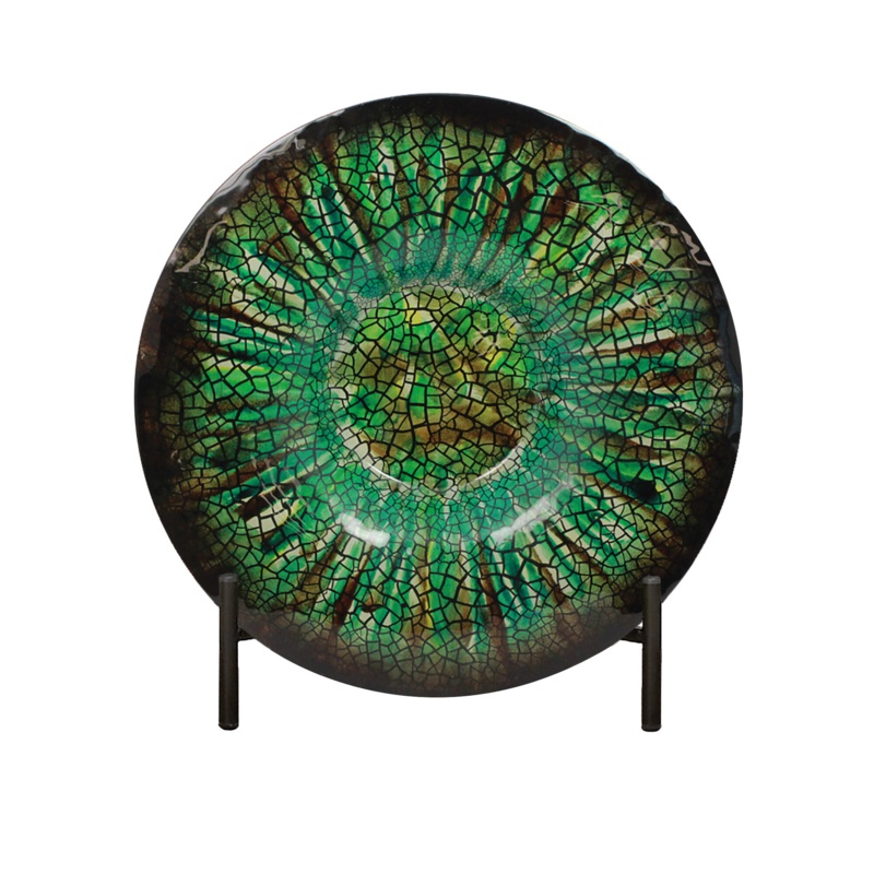 Glass Decorative Plate
