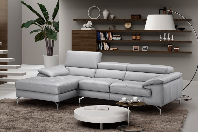 Grahm Leather Sectional