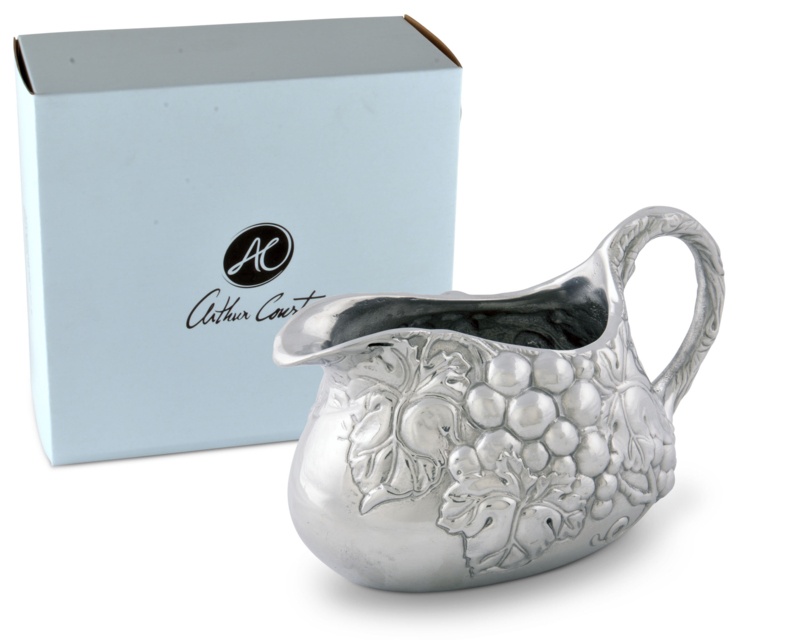Grape Aluminum Gravy Boat