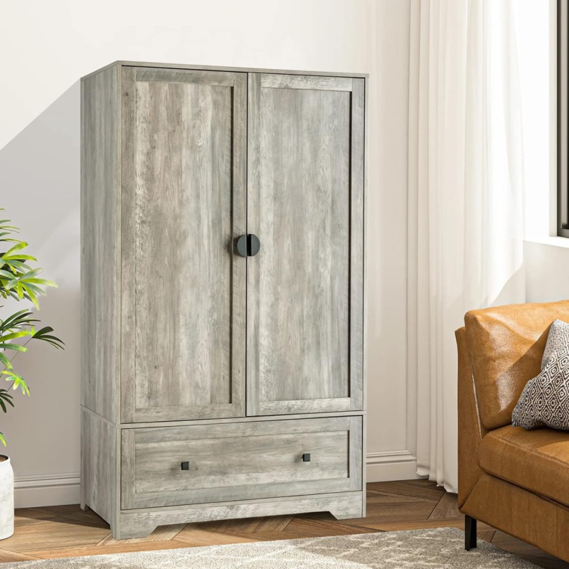 Gurpal Manufactured Wood Armoire