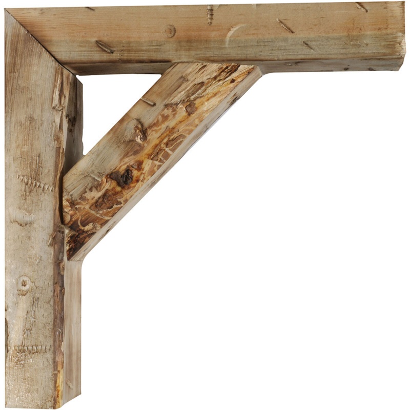 H 3.5'' W D Wood Bracket/Corbel