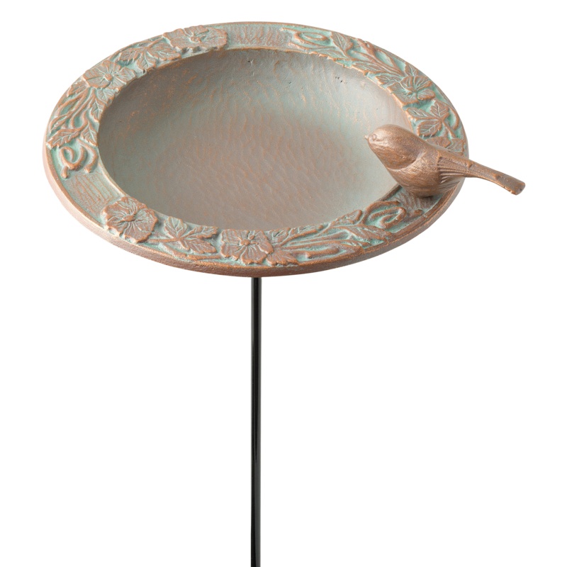 Hackett Metal Pole Tray Bird Feeder