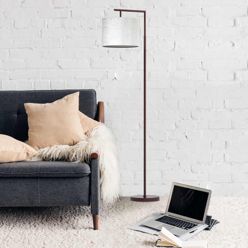 Haileyville 64" Arched Floor Lamp