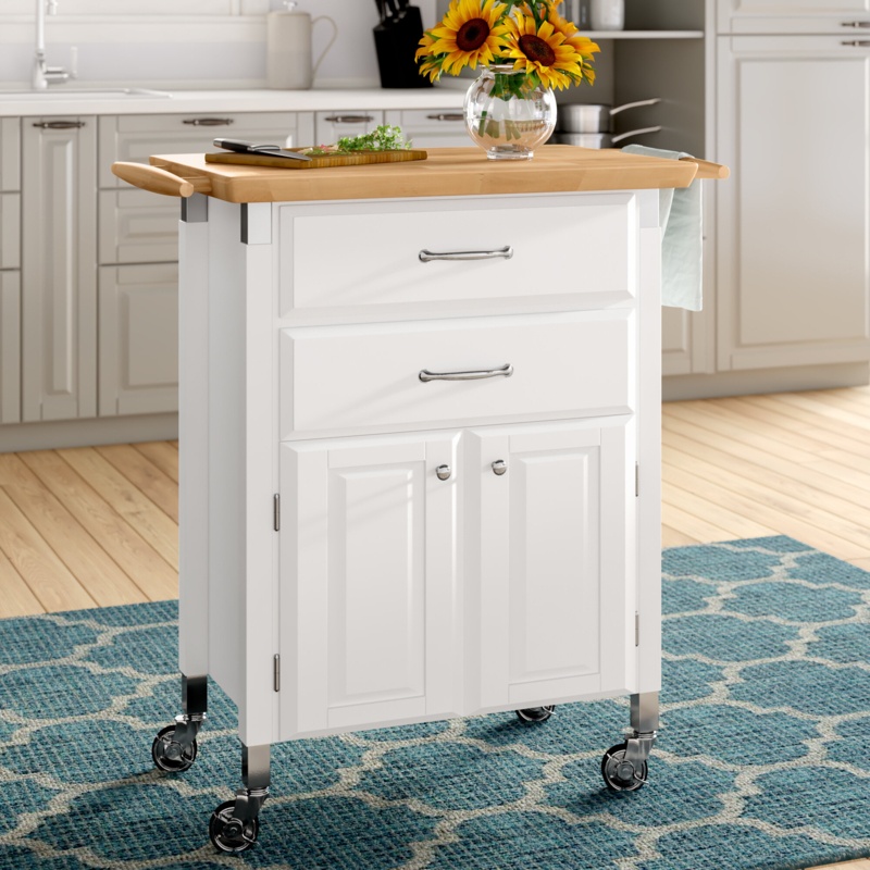 Hamilton Wood Kitchen Cart