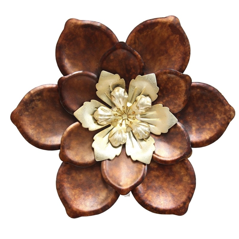 Handmade Metal Plants & Flowers Wall Decor