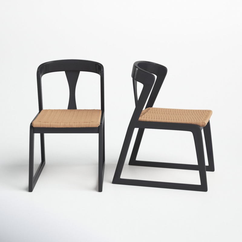 Havasu Paper Cord Wishbone Side Chair