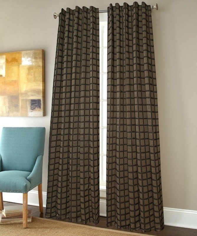Henrietta Polyester Room Darkening Curtain Panel