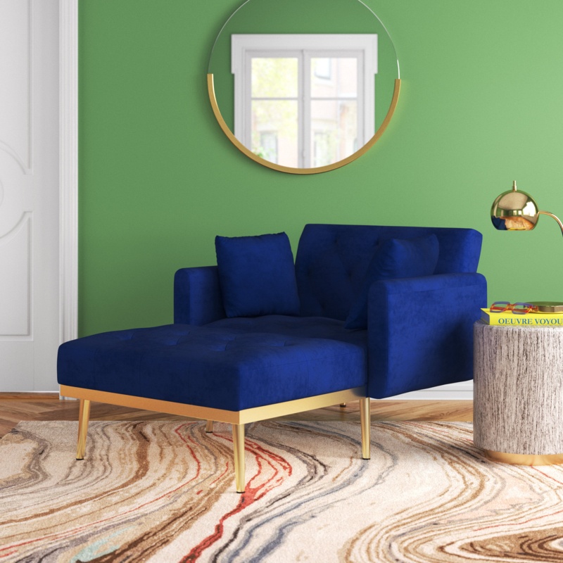 Hetum Upholstered Chaise Lounge