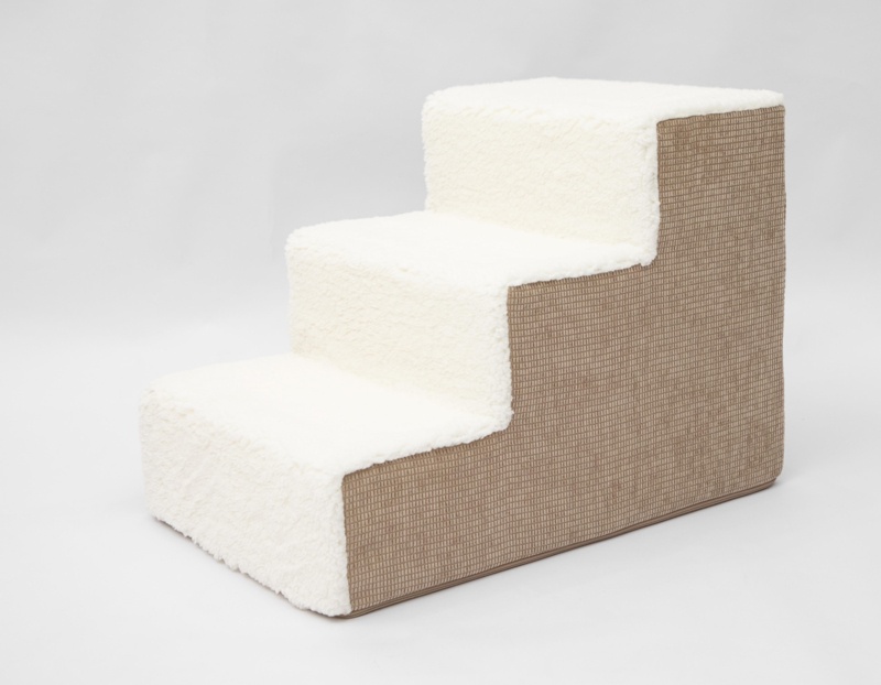 High Density Foam Sherpa Top Wide 3 Steps