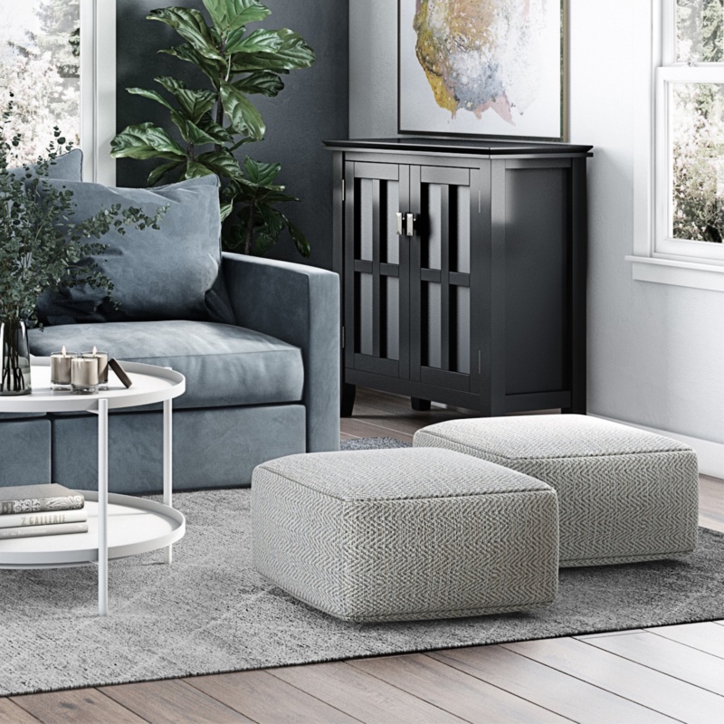 Higuchi Upholstered Pouf
