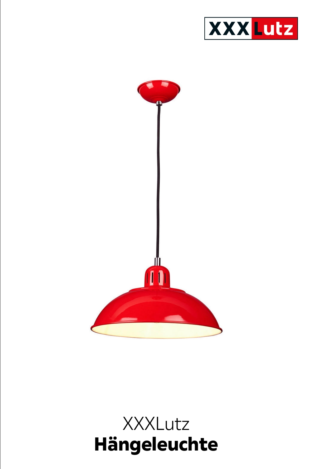 Hngeleuchte Elstead Franklin , Rot , Metall , 29.9 cm , RoHS, Grner Punkt , Lampen & Leuchten, Innenbeleuchtung, Hngelampen, Esstischlampen