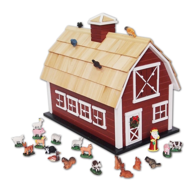 Holiday Offering Christmas Barn Advent Calendar