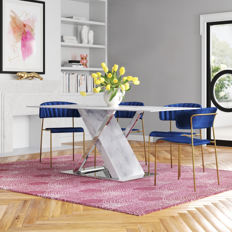 Holly Glass Dining Table