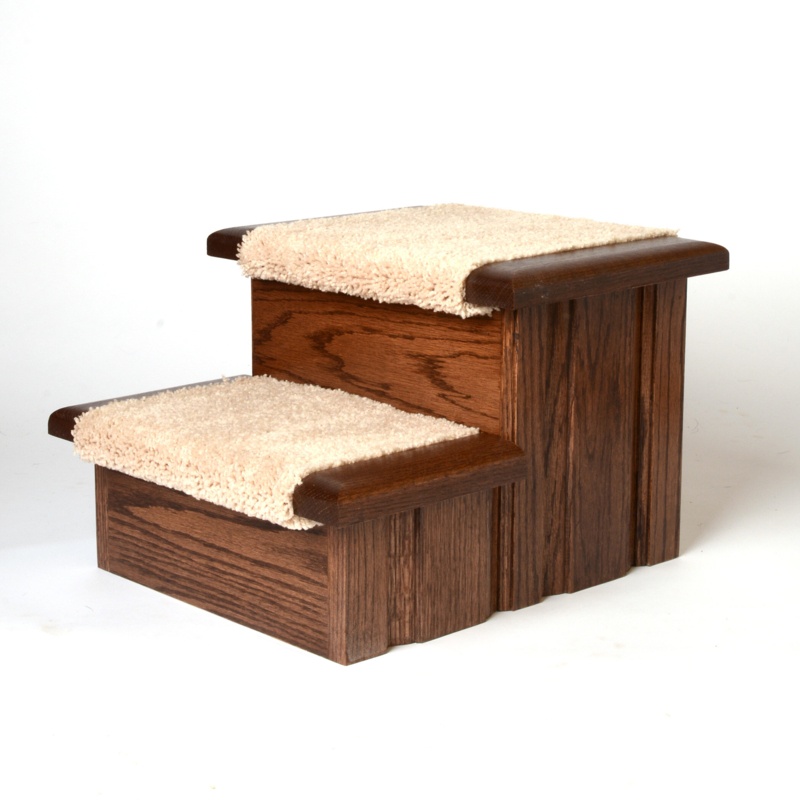 Howlett Raised Panel 2 Step Pet Stair