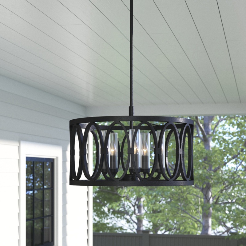 Huntington 5 - Light Outdoor Chandelier