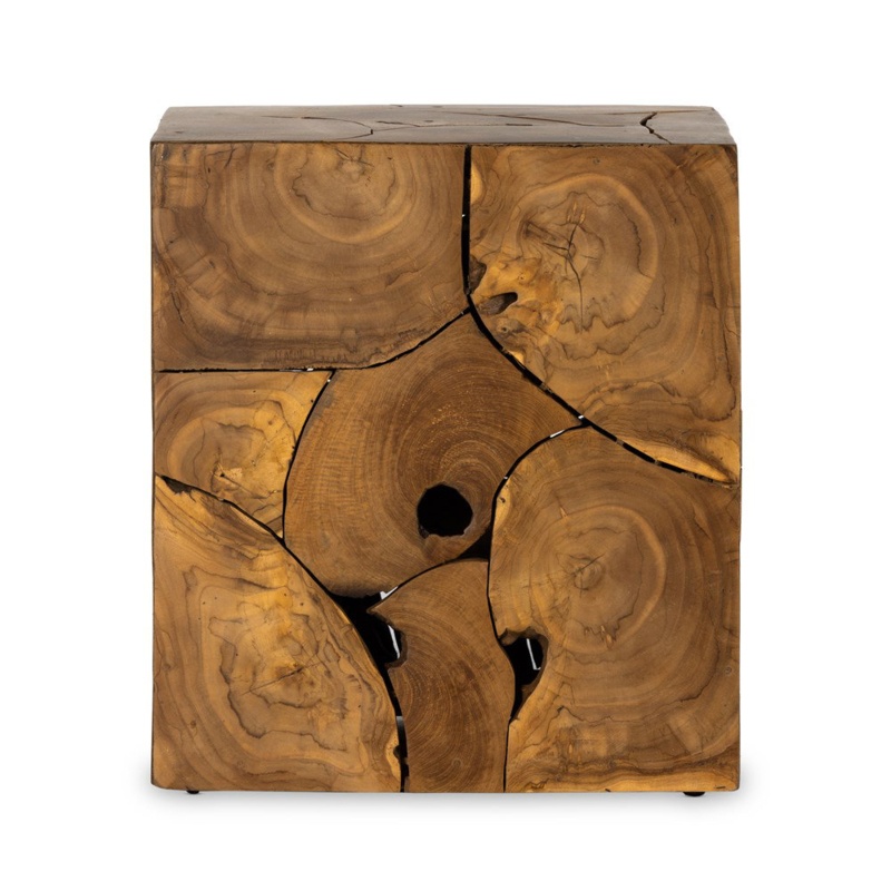 Husch Teak Outdoor Side Table
