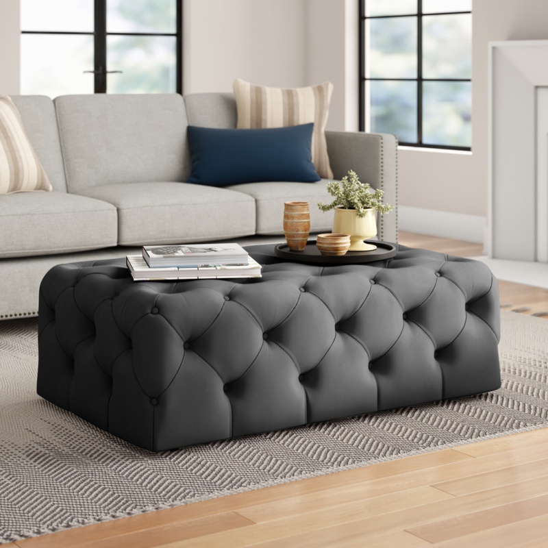 Huskins Upholstered Ottoman