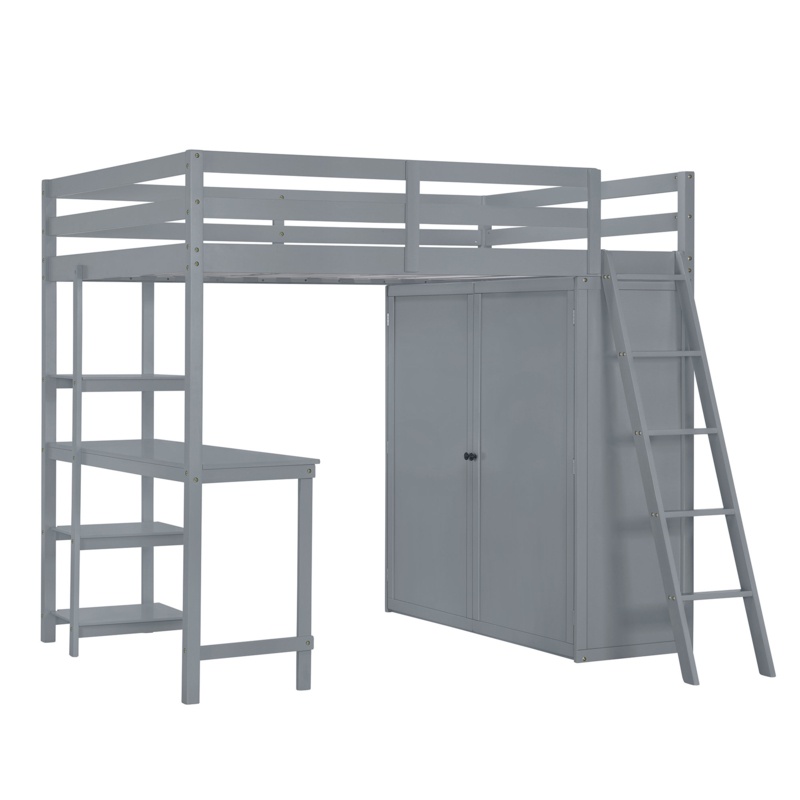 Ihsaan Kids Full Loft Bed
