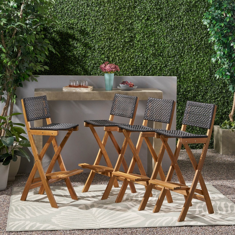 Jacobson Outdoor 31.50'' Bar Stool