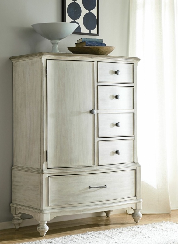 Jaelyn Solid + Manufactured Wood Armoire