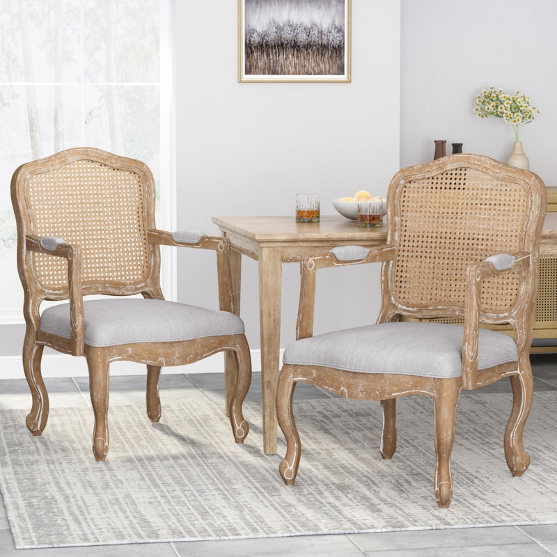 Jahidur King Louis Back Arm Chair