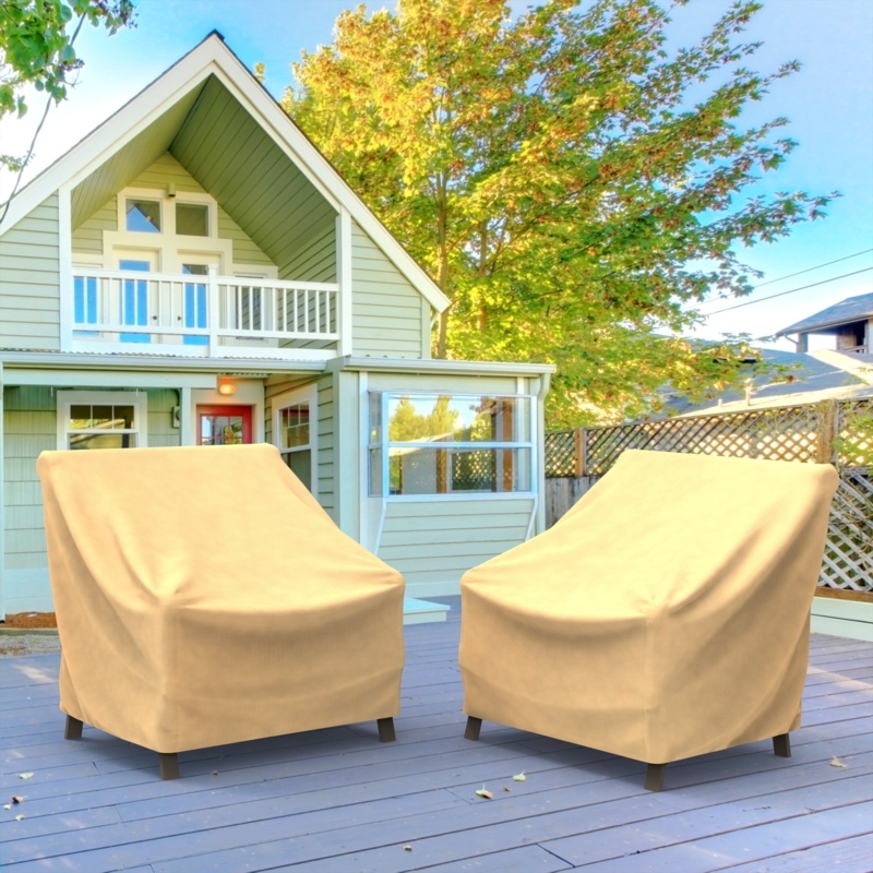 Jared Water Resistant Patio Chair Covers