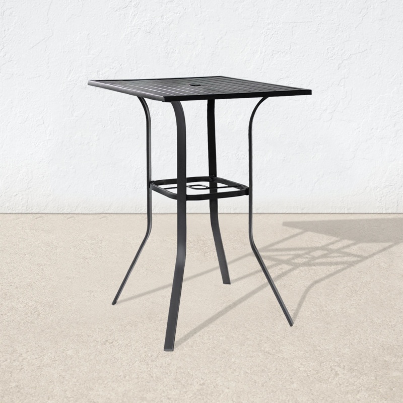 Jayc Metal Outdoor Bar Table