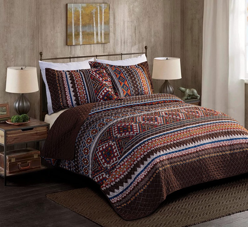 Jennae Microfiber Quilt Set