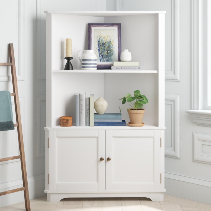 Jenner Corner Storage Bookcase
