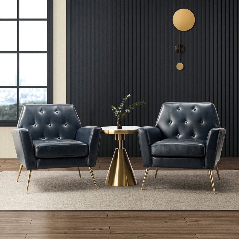 Johan Vegan Leather Armchair