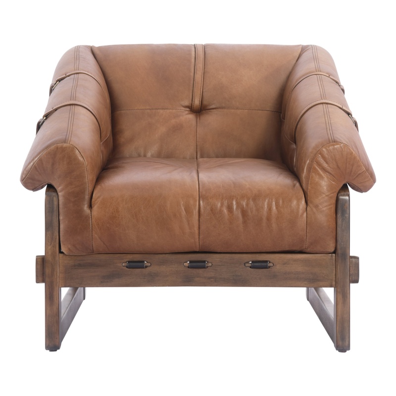 Johanne Leather Club Chair
