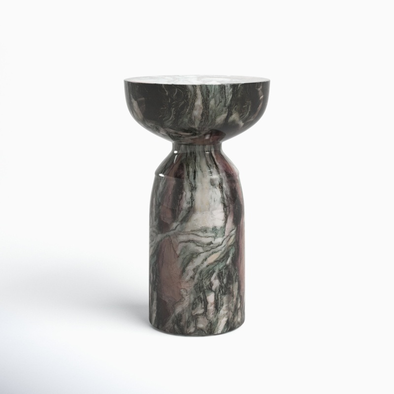 Jolie Pedestal End Table