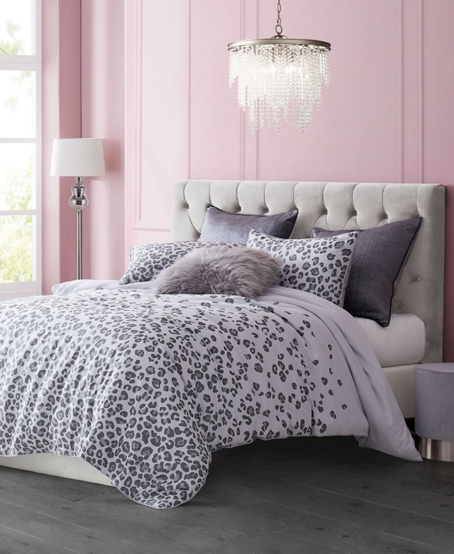 Juicy Couture Pearl Leopard Comforter Sets