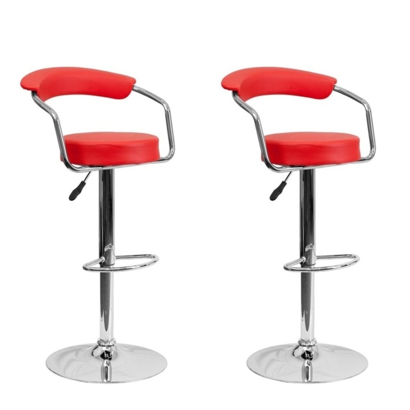 Kaitee Swivel Adjustable Height Bar Stool