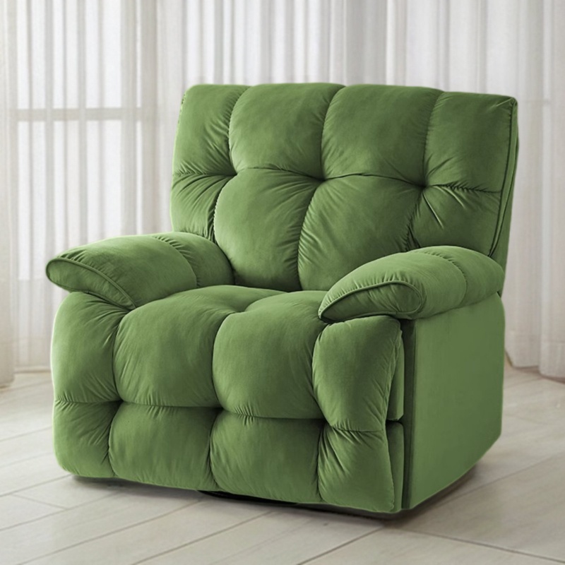 Kalicia Upholstered Swivel Recliner