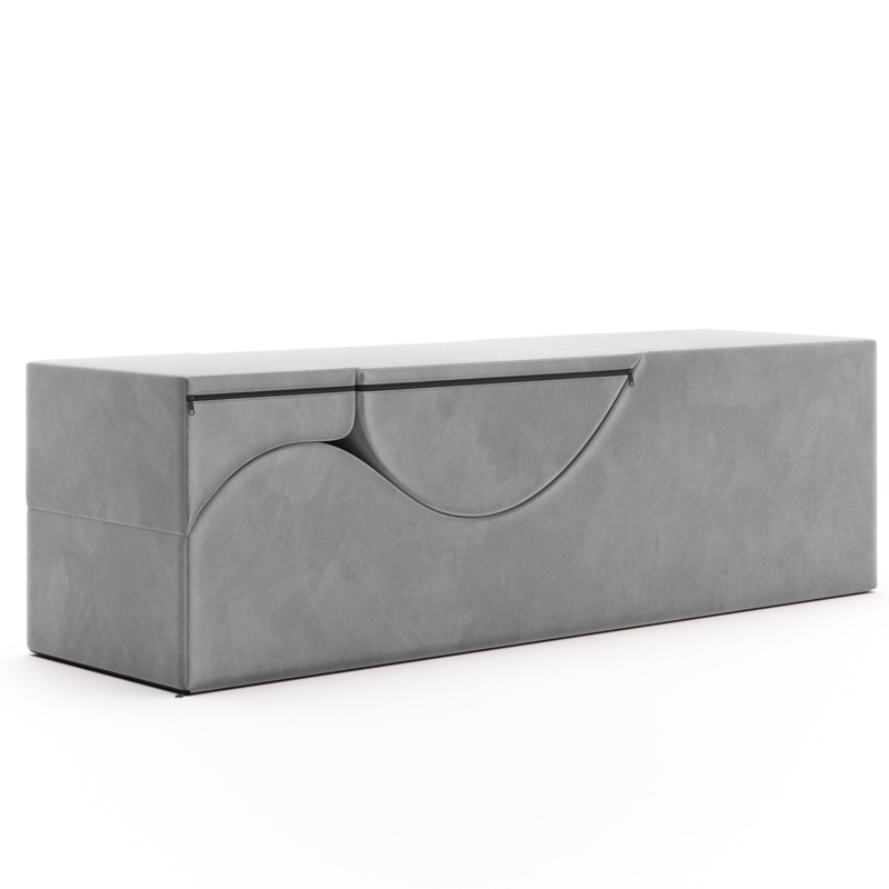 Kami Convertible Chaise / Bed Bench for Yoga & Massage - 2-In-1 Ottoman with Yoga Lounge Chair