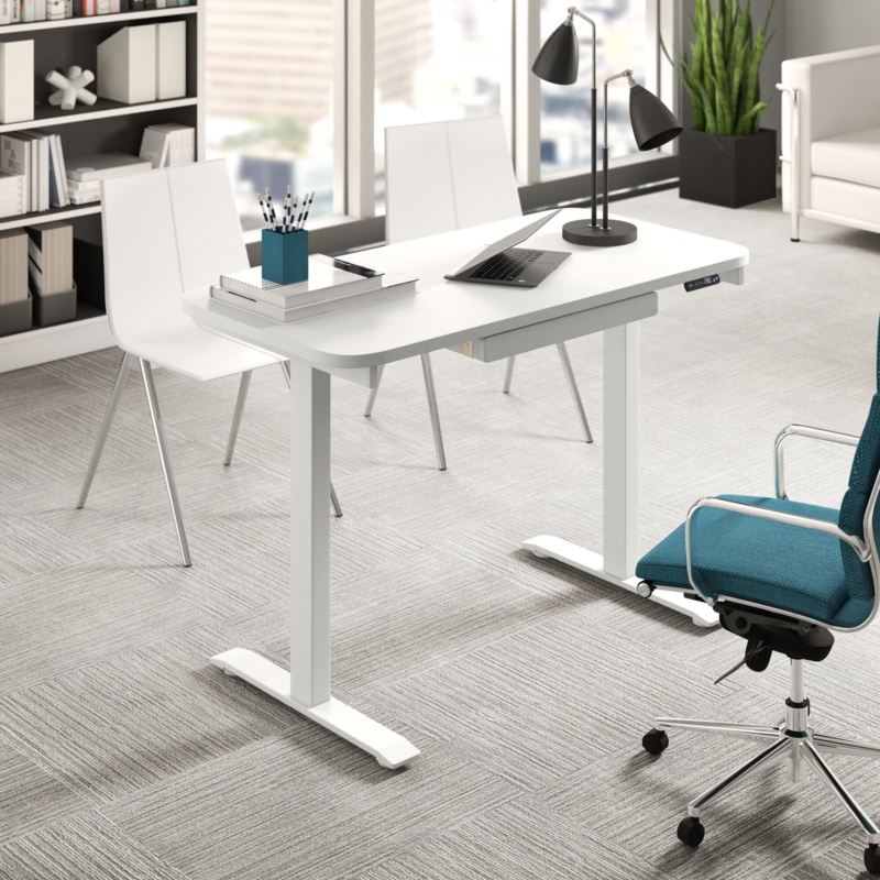Kaylan Height Adjustable Reversible Standing Desk