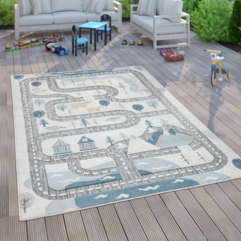 Keesler Rectangle Power Loom Polypropylene Rug